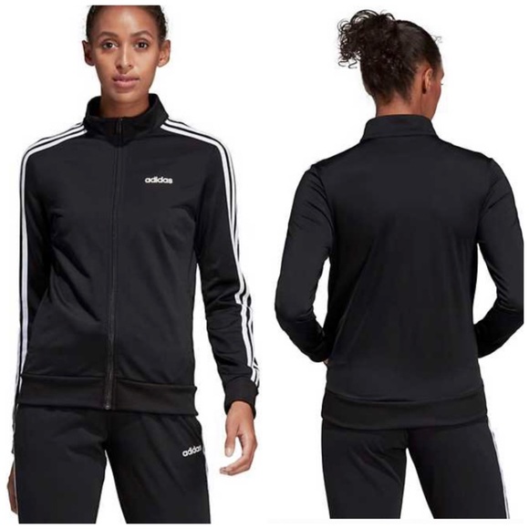 adidas women's essentials tricot track jacket